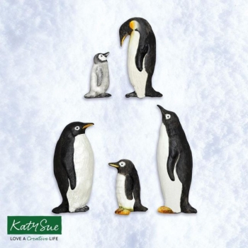Silicone Mould - Penguin Family
